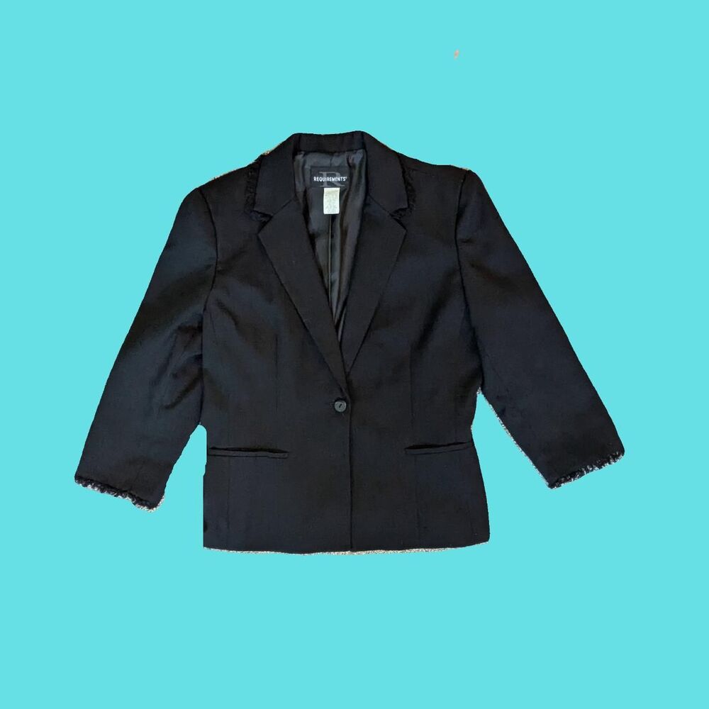 Unbranded Women's Black Tailored-jackets